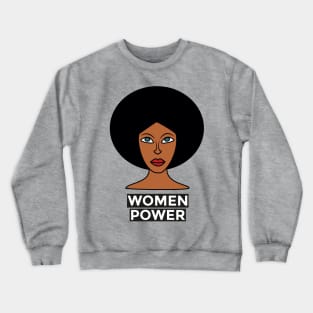 Women Power, Black power Crewneck Sweatshirt